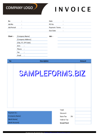 Graphic Design Invoice Template doc pdf free
